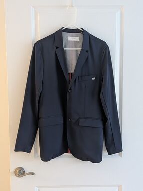 Five Four FF.LA Stretch Nylon Navy Blazer